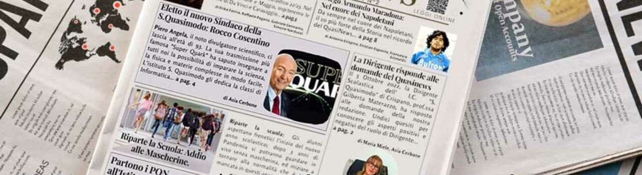 Il Quasinews numero 2 di Aprile